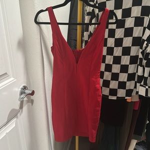 Perfect Low cut Valentine’s Day dress ❤️